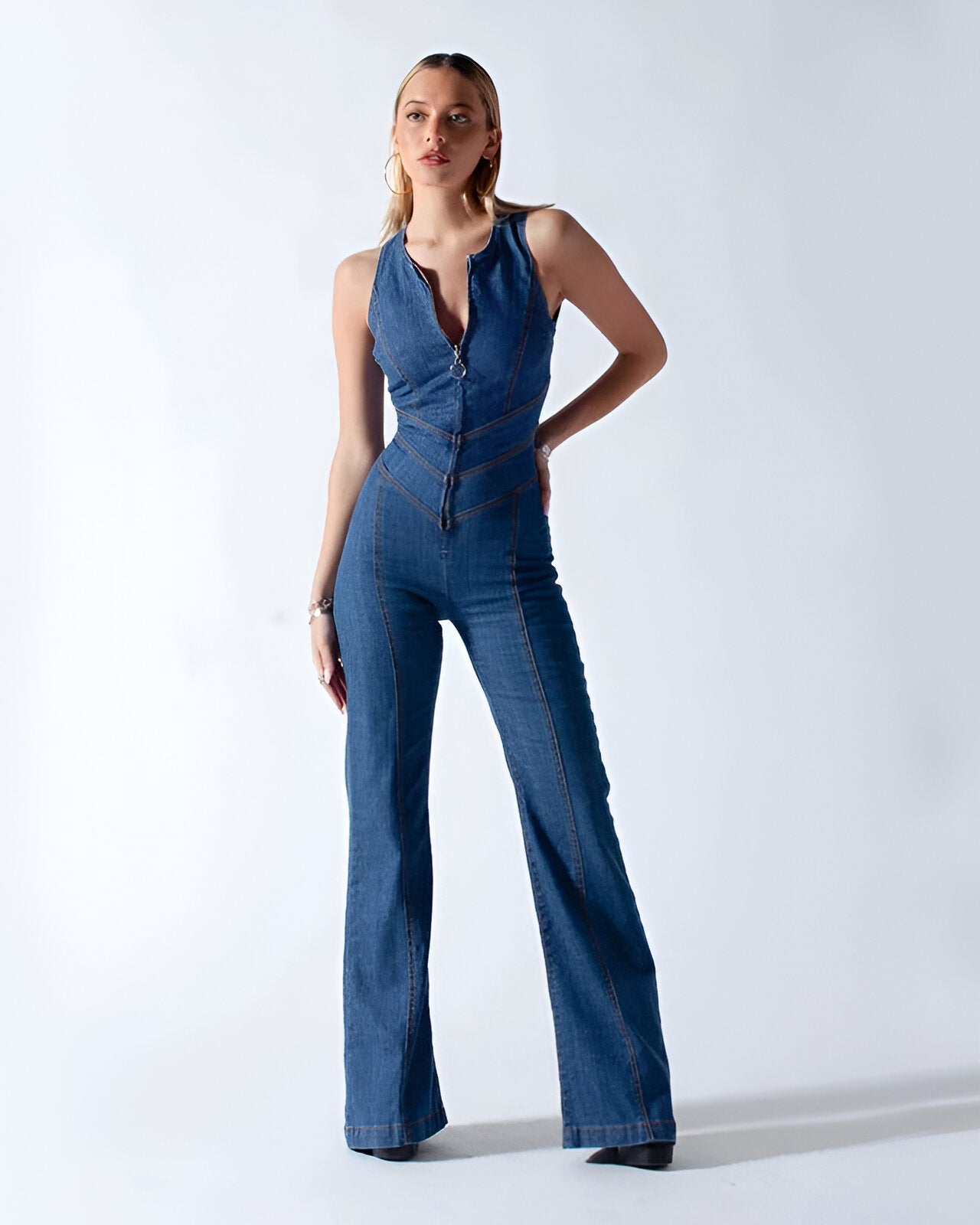 BETHANIE | Denim Suit