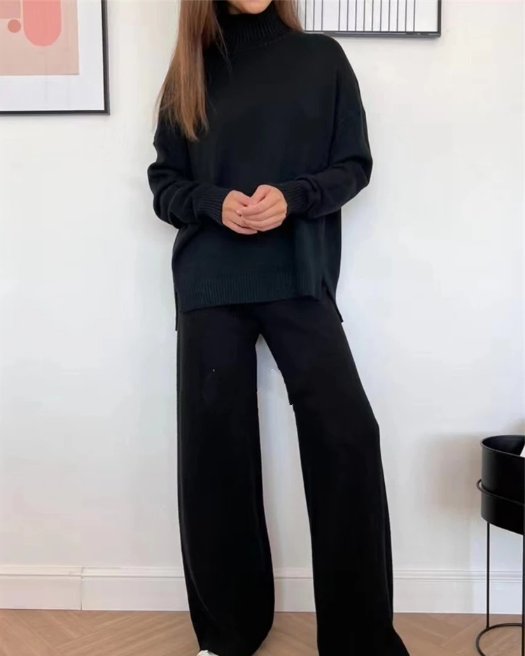 Isla | Two-piece knitted dress