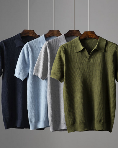Archie™ - Elegant Short-Sleeve Polo